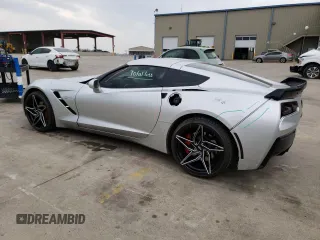 2017 Chevrolet Corvette 1LT with VIN 1G1YB2D75H5121081, listed as a Copart auction lot 43737223 with 32,917 mi miles. Bid and sale history available at carsss.com. Image 2.