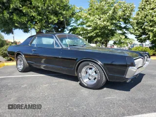 1967 Mercury Cougar z VIN 7F91C560655, wystawiony jako Copart lot #60170105 z przebiegiem 26 153 mil mil oraz Czysty tytuł • Clean title. Historia ofert i sprzedaży dostępna na DreamBid. Obrazek 4.