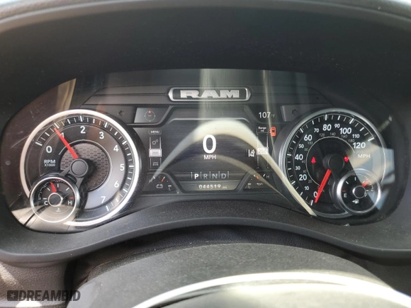 2022 Ram 2500 Tradesman with VIN 3C6UR4CJ6NG296638, listed as a Copart auction lot 73666954 with 44,519 mi miles and Salvage Title. Bid and sale history available at carsss.com. Image 9.