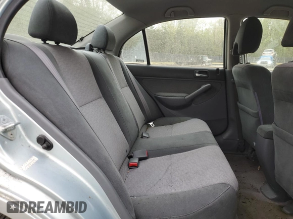 2004 Honda Civic with VIN JHMES96684S009117, listed as a Copart auction lot 53943165 with 96,383 mi miles and Clean Title. Bid and sale history available at DreamBid. Image 10.