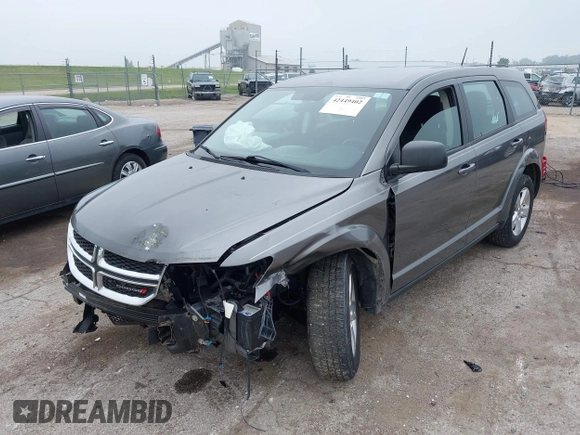 2013 Dodge Journey American Value with VIN 3C4PDCAB2DT645973, listed as a IAAI auction lot 42449402 with 133,000 mi miles and . Bid and sale history available at DreamBid. Image 18.