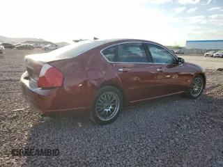 2007 Infiniti M Sport with VIN JNKAY01E57M302991, listed as a Copart auction lot 69026834 with 171,650 mi miles and Salvage Title. Bid and sale history available at DreamBid. Image 3.