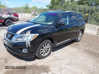 2014 Nissan Pathfinder Platinum with VIN 5N1AR2MN0EC611577, listed as a IAAI auction lot 42336426 with 140,019 mi miles and . Bid and sale history available at DreamBid. Image 2.