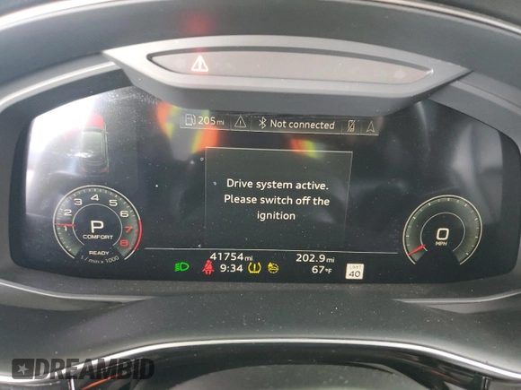 2022 Audi Q7 Prestige with VIN WA1VXBF72ND014963, listed as a Copart auction lot 59205275 with 41,754 mi miles and Salvage title. Bid and sale history available at DreamBid. Image 9.
