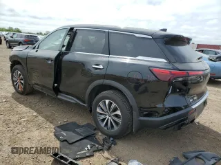 2024 Infiniti QX60 Pure with VIN 5N1DL1ES4RC351400, listed as a Copart auction lot 57036005 with 3,965 mi miles and Salvage title. Bid and sale history available at DreamBid. Image 2.