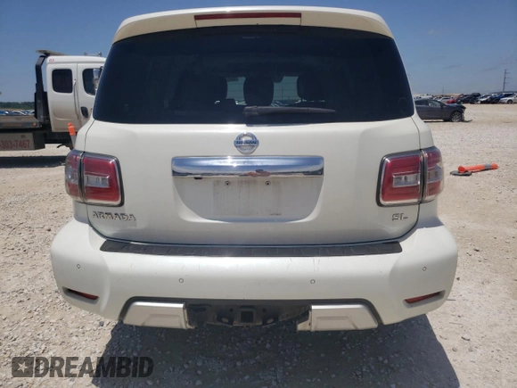 2018 Nissan Armada SL with VIN JN8AY2ND3JX003007, listed as a Copart auction lot 55329714 with 105,879 mi miles and Clean Title. Bid and sale history available at carsss.com. Image 6.