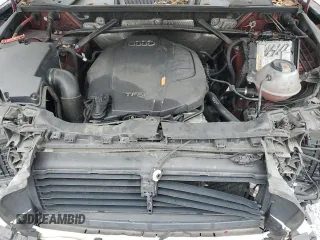 2020 Audi Q5 with VIN WA1ANBFY8L2066765, listed as a Copart auction lot 88794945 with 121,741 mi miles and Salvage title. Bid and sale history available at DreamBid. Image 12.