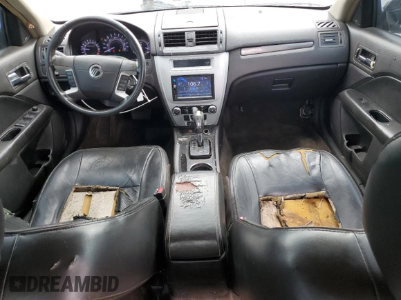 2011 Mercury Milan Premier с VIN 3MEHM0JAXBR601139, выставлен на аукционе Copart как лот 81160894 с пробегом 182 629 миль миль и Списание • Salvage title. История ставок и продаж доступна на DreamBid. Изображение 8.
