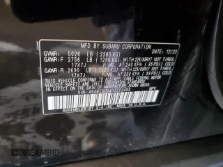 2024 Subaru Outback Wilderness с VIN 4S4BTGUD4R3223493, выставлен на аукционе Copart как лот 53498275 с пробегом Не указан миль и Списание • Salvage title. История ставок и продаж доступна на DreamBid. Изображение 13.