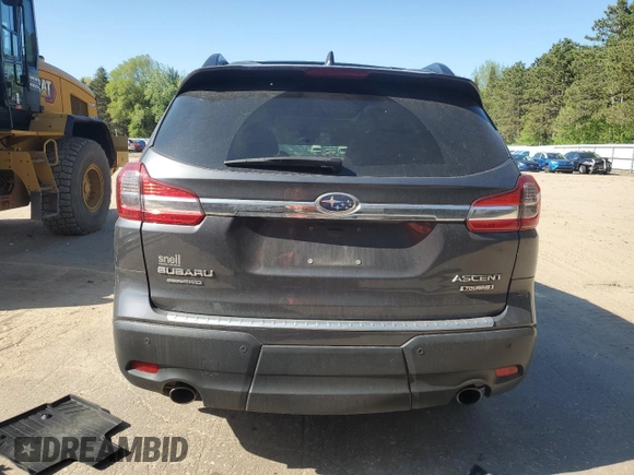 2020 Subaru Ascent Touring with VIN 4S4WMARD5L3439803, listed as a Copart auction lot 56249215 with 78,144 mi miles and Non repairable. Bid and sale history available at DreamBid. Image 6.
