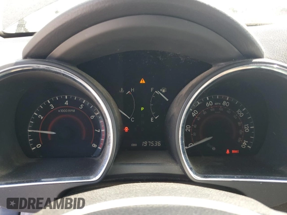 2010 Toyota Highlander Limited with VIN 5TDDK3EH6AS002572, listed as a Copart auction lot 55989285 with 197,536 mi miles and Salvage title. Bid and sale history available at DreamBid. Image 9.