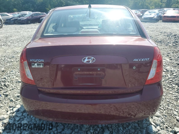 2009 Hyundai Accent Auto GLS с VIN KMHCN46CX9U319866, выставлен на аукционе Copart как лот 59344445 с пробегом 190 688 миль миль и Списание • Salvage title. История ставок и продаж доступна на DreamBid. Изображение 6.