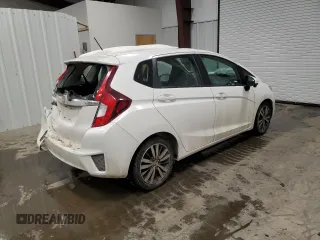 2015 Honda Fit EX-L with VIN 3HGGK5H80FM776376, listed as a Copart auction lot 44514405 with 74,135 mi miles and Salvage Title. Bid and sale history available at carsss.com. Image 3.