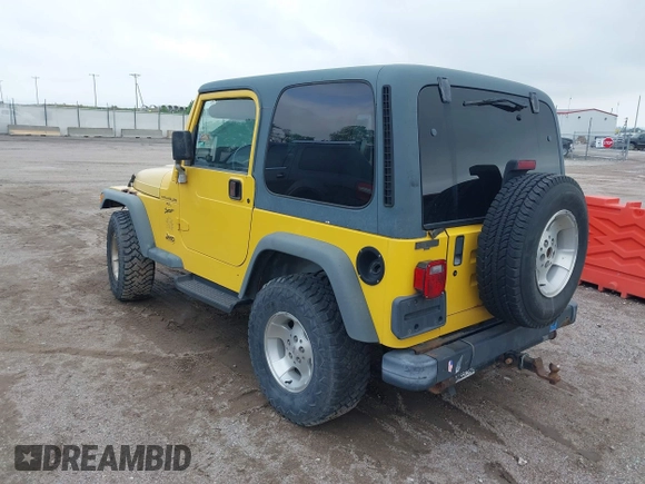 2000 Jeep Wrangler Sport with VIN 1J4FA49S3YP781614, listed as a IAAI auction lot 42292668 with 152,600 mi miles and . Bid and sale history available at DreamBid. Image 3.