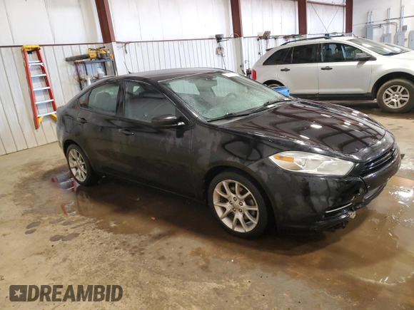 2013 Dodge Dart SXT with VIN 1C3CDFBA7DD233631, listed as a Copart auction lot 53117205 with 159,315 mi miles and Salvage Title. Bid and sale history available at carsss.com. Image 4.