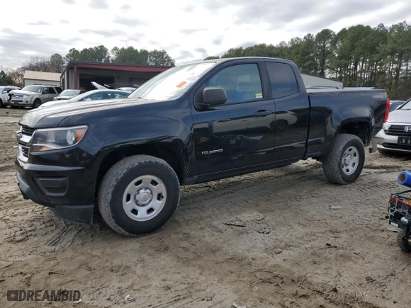 2018 Chevrolet Colorado 4WD Work Truck with VIN 1GCHTBEA3J1204696, listed as a Copart auction lot 84068524 with 54,549 mi miles and Salvage Title. Bid and sale history available at carsss.com. Image 1.