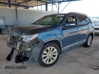 2015 Kia Sorento EX with VIN 5XYKU4A72FG574599, listed as a Copart auction lot 60248155 with 114,635 mi miles and Salvage title. Bid and sale history available at DreamBid. Image 1.