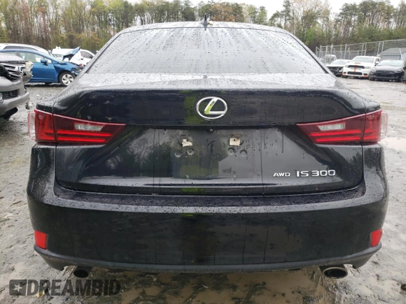2016 Lexus IS 300/350 with VIN JTHCM1D25G5012143, listed as a Copart auction lot 51346405 with 110,106 mi miles and Salvage Title. Bid and sale history available at DreamBid. Image 6.