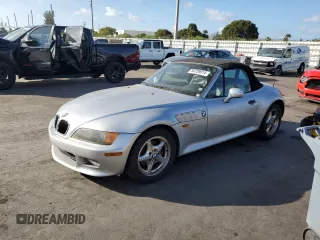1999 BMW Z3 2.5L with VIN 4USCH9331XLG00399, listed as a Copart auction lot 84729914 with 12,289 mi miles and Non Repairable. Bid and sale history available at carsss.com. Image 1.