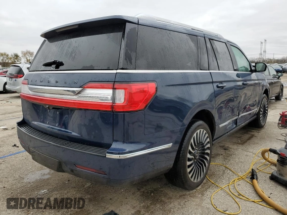 2020 Lincoln Navigator Black Label z VIN 5LMJJ3TT2LEL23765, wystawiony jako Copart lot #79443264 z przebiegiem 59 429 mil mil oraz Szkoda całkowita • Salvage title. Historia ofert i sprzedaży dostępna na DreamBid. Obrazek 3.