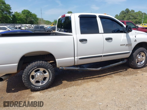 2006 Dodge Ram 2500 SLT with VIN 3D7KS28C36G230672, listed as a IAAI auction lot 41975152 with 190,500 mi miles. Bid and sale history available at carsss.com. Image 13.