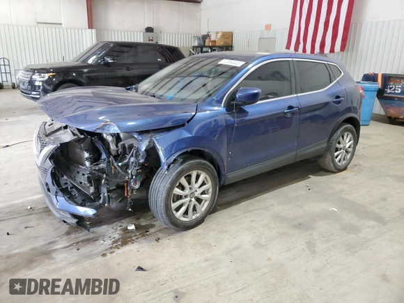 2022 Nissan Rogue S with VIN JN1BJ1AV2NW340571, listed as a Copart auction lot 53894445 with 39,896 mi miles and Salvage title. Bid and sale history available at DreamBid. Image 1.