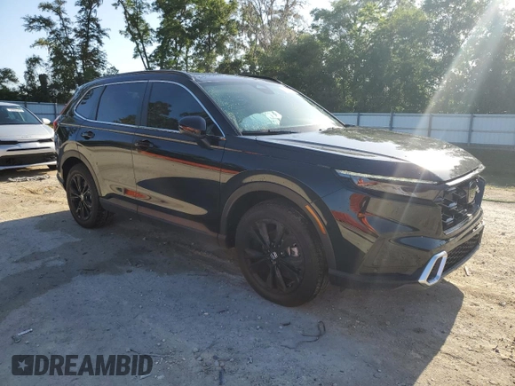2025 Honda CR-V Sport Touring with VIN 7FARS6H97SE008791, listed as a Copart auction lot 54826445 with 20,573 mi miles and Non Repairable. Bid and sale history available at DreamBid. Image 4.