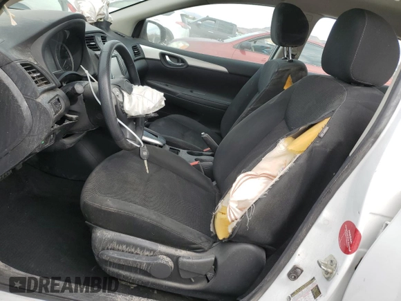 2019 Nissan Sentra S with VIN 3N1AB7AP8KY259530, listed as a Copart auction lot 46111275 with 34,438 mi miles and Salvage Title. Bid and sale history available at DreamBid. Image 7.