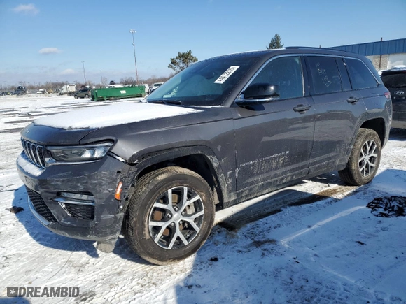 2023 Jeep Grand Cherokee Limited with VIN 1C4RJHBG8PC658929, listed as a Copart auction lot 44412245 with 12,013 mi miles and Clean Title. Bid and sale history available at carsss.com. Image 1.