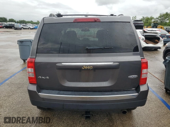 2017 Jeep Patriot High Altitude with VIN 1C4NJRFB5HD107873, listed as a Copart auction lot 61496695 with 106,391 mi miles and Salvage title. Bid and sale history available at DreamBid. Image 6.