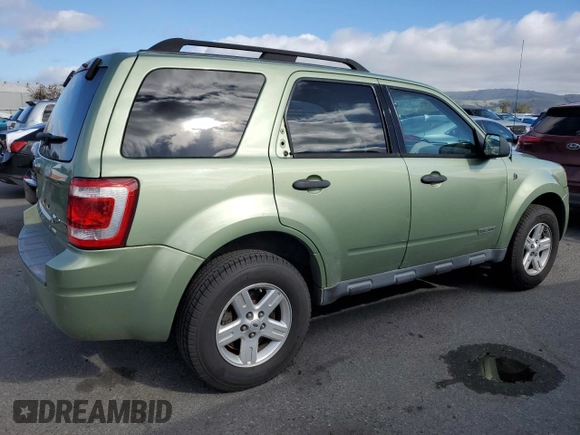 2008 Ford Escape Hybrid with VIN 1FMCU59H98KA60488, listed as a Copart auction lot 45938635 with 154,354 mi miles and Salvage Title. Bid and sale history available at carsss.com. Image 3.
