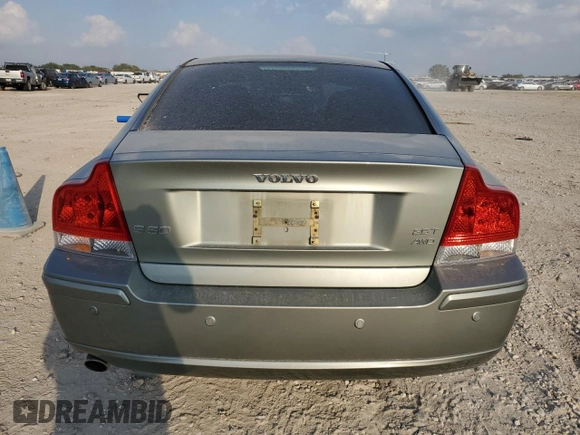 2007 Volvo S60 2.5L Turbo with VIN YV1RH592572616867, listed as a Copart auction lot 79259294 with 0 mi miles and Salvage Title. Bid and sale history available at carsss.com. Image 6.
