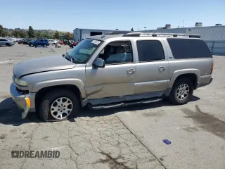 2003 Chevrolet Suburban Z71 with VIN 3GNFK16TX3G178890, listed as a Copart auction lot 62189535 with 158,090 mi miles and Salvage title. Bid and sale history available at DreamBid. Image 1.