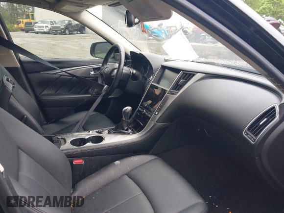 2017 Infiniti Q50 Premium with VIN JN1EV7AP5HM734023, listed as a IAAI auction lot 42118545 with 149,536 mi miles and . Bid and sale history available at DreamBid. Image 5.