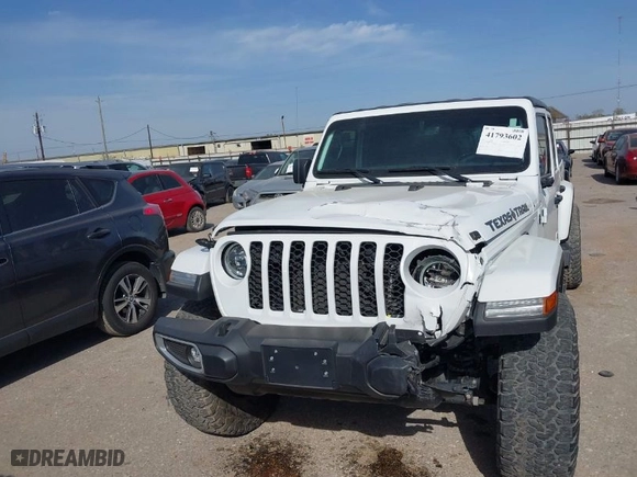 2023 Jeep Gladiator Sport S with VIN 1C6HJTAG9PL547796, listed as a IAAI auction lot 41793602 with 32,721 mi miles. Bid and sale history available at carsss.com. Image 6.
