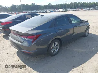 2023 Hyundai Elantra SE with VIN KMHLL4AG2PU631807, listed as a IAAI auction lot 42171342 with 54,733 mi miles and . Bid and sale history available at DreamBid. Image 4.