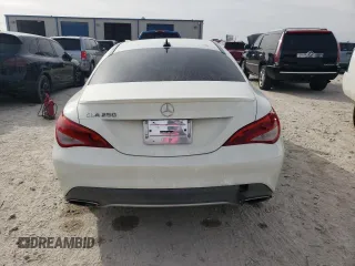 2017 Mercedes-Benz CLA 250 with VIN WDDSJ4EB0HN411183, listed as a Copart auction lot 42693994 with 53,606 mi miles and . Bid and sale history available at DreamBid. Image 6.