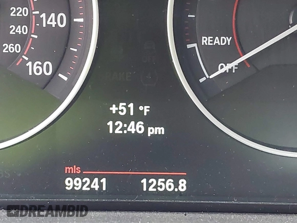 2013 BMW 3 Series 335i with VIN WBA3A9C50DF477209, listed as a IAAI auction lot 41595369 with 99,241 mi miles. Bid and sale history available at carsss.com. Image 7.