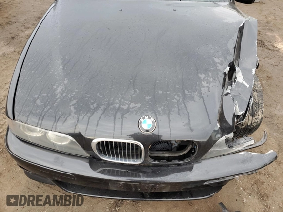 2003 BMW 5 Series 540iA with VIN WBADN63453GN88538, listed as a Copart auction lot 41917404 with 0 mi miles and Salvage Title. Bid and sale history available at carsss.com. Image 11.