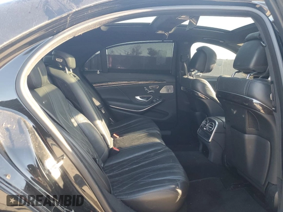 2016 Mercedes-Benz S-Class AMG S 63 with VIN WDDUG7JB4GA237137, listed as a Copart auction lot 53655765 with 87,258 mi miles and Clean Title. Bid and sale history available at carsss.com. Image 10.