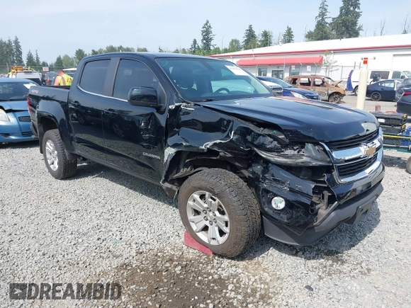 2020 Chevrolet Colorado 4WD LT with VIN 1GCGTCEN5L1233382, listed as a IAAI auction lot 42489220 with 61,949 mi miles and . Bid and sale history available at DreamBid. Image 1.