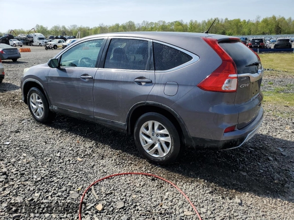2015 Honda CR-V EX with VIN 5J6RM4H50FL037716, listed as a Copart auction lot 54850375 with 98,312 mi miles and Salvage Title. Bid and sale history available at DreamBid. Image 2.