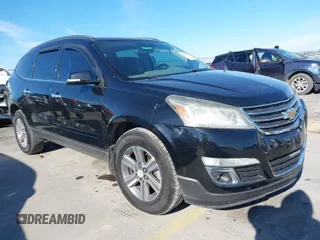 2016 Chevrolet Traverse LT z VIN 1GNKRHKD9GJ283426, wystawiony jako IAAI lot #41399798 z przebiegiem 131 796 mil mil oraz . Historia ofert i sprzedaży dostępna na DreamBid. Obrazek 1.