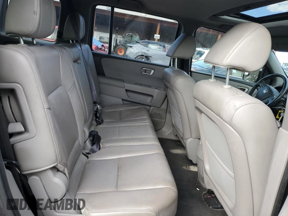 2014 Honda Pilot EX-L with VIN 5FNYF4H50EB005362, listed as a Copart auction lot 46695275 with 106,175 mi miles and Salvage Title. Bid and sale history available at DreamBid. Image 10.