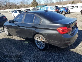 2018 BMW 3 Series 320i with VIN WBA8E1G51JNU91823, listed as a Copart auction lot 46273865 with 100,465 mi miles and Salvage Title. Bid and sale history available at carsss.com. Image 2.