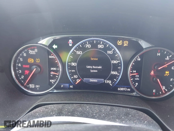 2022 Chevrolet Blazer RS z VIN 3GNKBERS7NS158265, wystawiony jako IAAI lot #42033744 z przebiegiem 60 893 mil mil oraz . Historia ofert i sprzedaży dostępna na DreamBid. Obrazek 7.