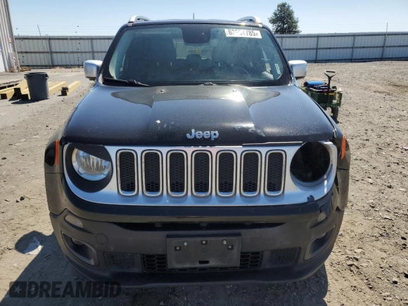 2015 Jeep Renegade Limited z VIN ZACCJBDT2FPC34430, wystawiony jako Copart lot #62634785 z przebiegiem 138 578 mil mil oraz Szkoda całkowita • Salvage title. Historia ofert i sprzedaży dostępna na DreamBid. Obrazek 5.