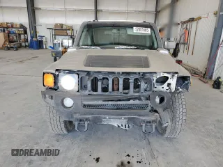 2006 Hummer H3 with VIN 5GTDN136468163620, listed as a Copart auction lot 52881665 with 170,942 mi miles and Salvage Title. Bid and sale history available at carsss.com. Image 5.