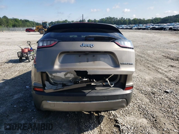2019 Jeep Cherokee Limited с VIN 1C4PJLDB4KD190616, выставлен на аукционе Copart как лот 56880795 с пробегом 170 826 миль миль и Списание • Salvage title. История ставок и продаж доступна на DreamBid. Изображение 6.