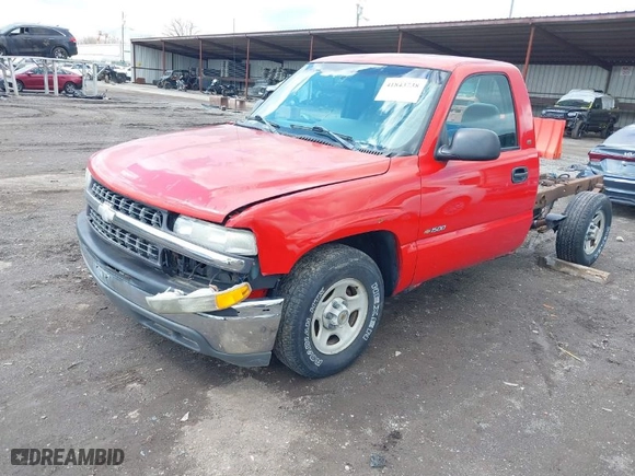 2002 Chevrolet Silverado 1500 with VIN 1GCEC14W22Z103016, listed as a IAAI auction lot 41843738 with 285,123 mi miles. Bid and sale history available at carsss.com. Image 2.